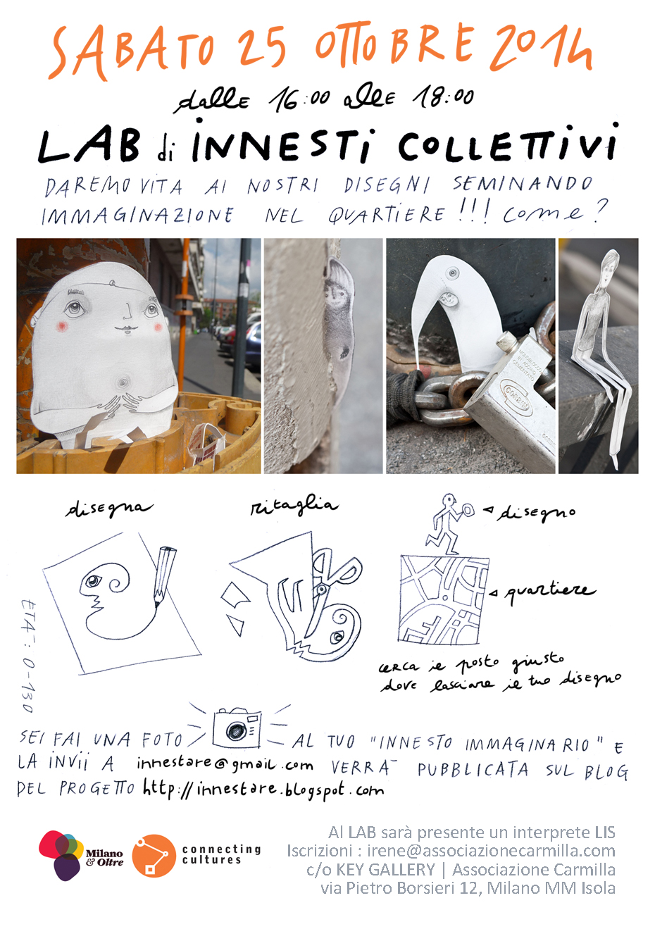 Sabato 25 Ottobre 2014 LAB DI INNESTI COLLETTIVI @ AVANTI MOSTRA COLLETTIVA DI Cevì | Milano